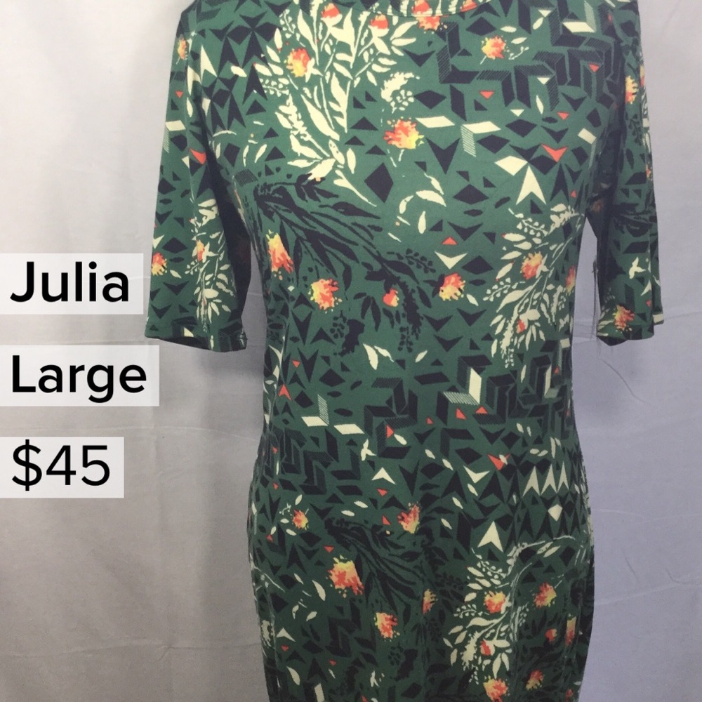 Large LuLaRoe Julia Dress.